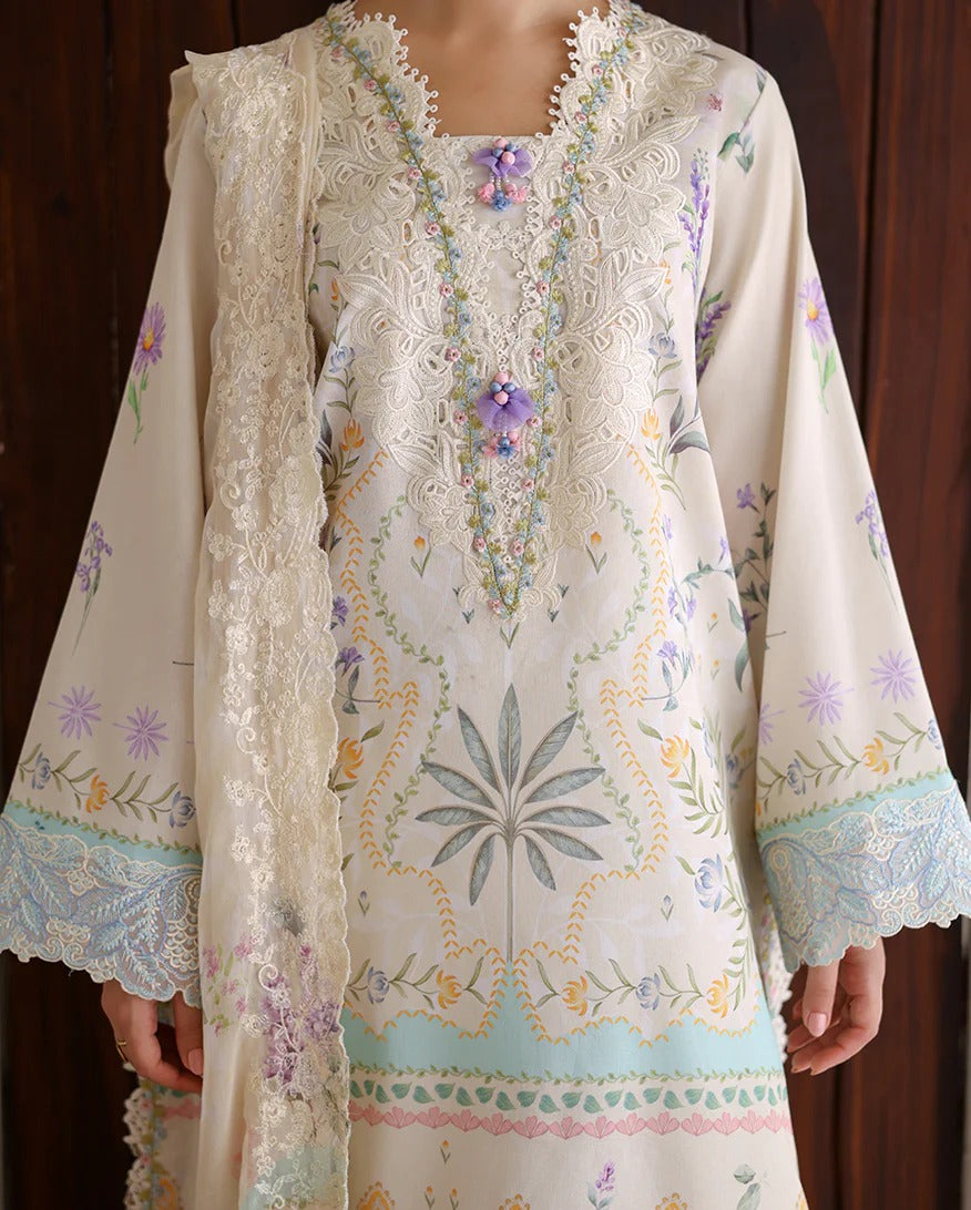 LAWN - Sunlit Tales | Embroidered Edit - Glowleaf