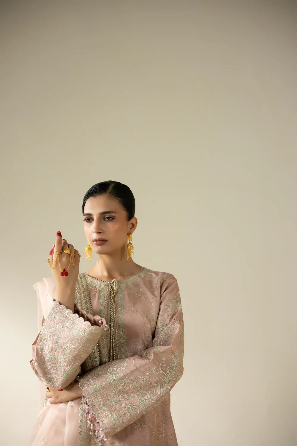 Korean rawsilk - Lune des fleurs - VAILA