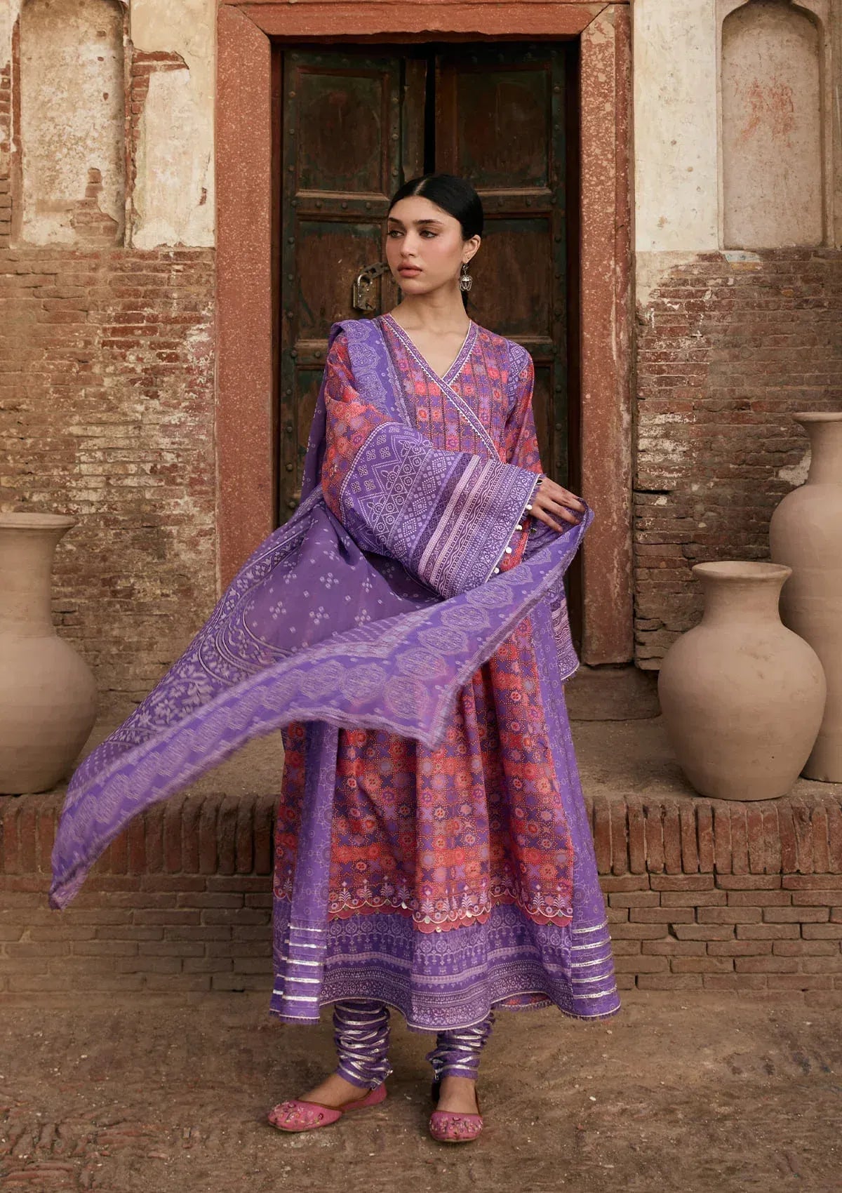 LAWN- AANGAN - PRINTS CHIFFON '26 - KPS-3B ZARMEENA