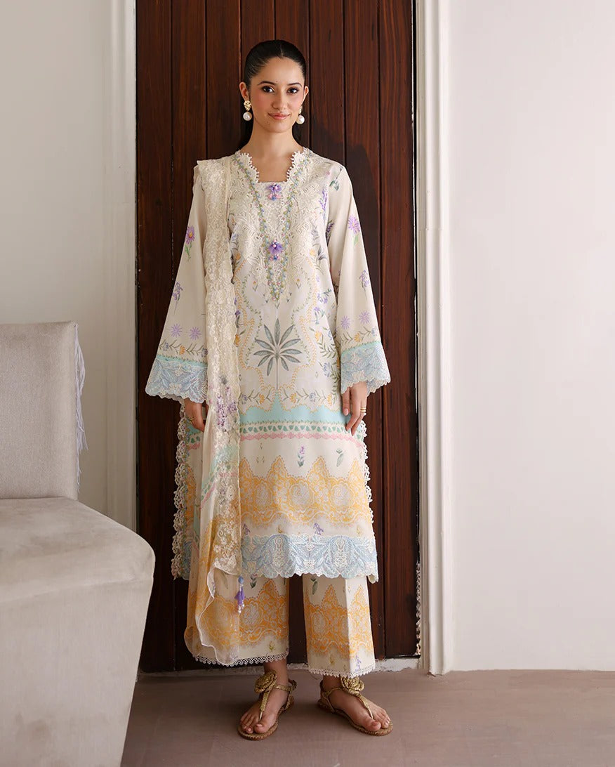 LAWN - Sunlit Tales | Embroidered Edit - Glowleaf