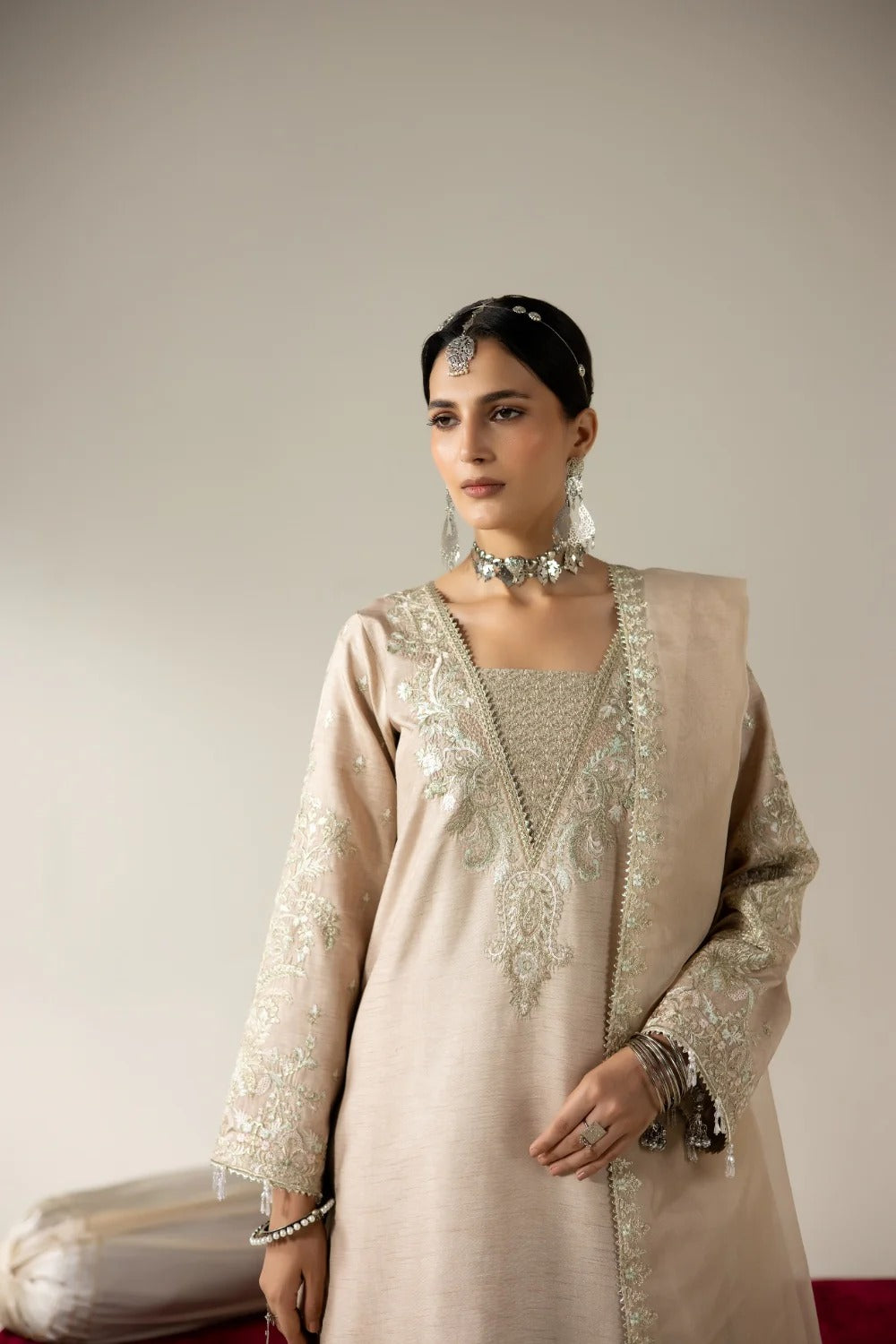 Korean rawsilk - Lune des fleurs - REINA