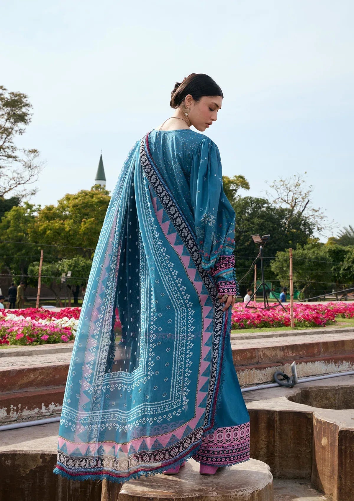 LAWN- AANGAN - PRINTS CHIFFON '26 - KPS-4A FALAK ARA