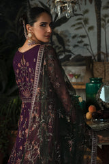 Zarif - La Rosella - Embroidered Net - HELEN