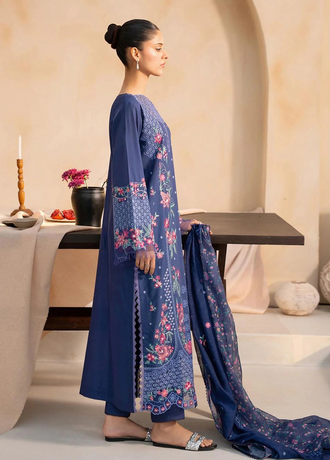 Rajbari - Jahaan - Embroidered Lawn - TALIA 2B