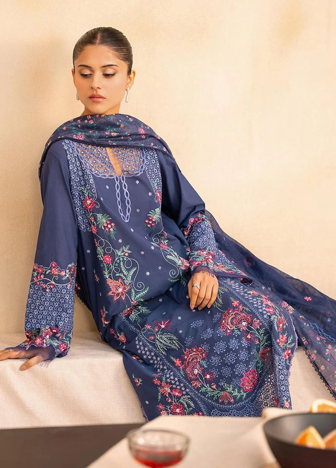 Rajbari - Jahaan - Embroidered Lawn - TALIA 2B