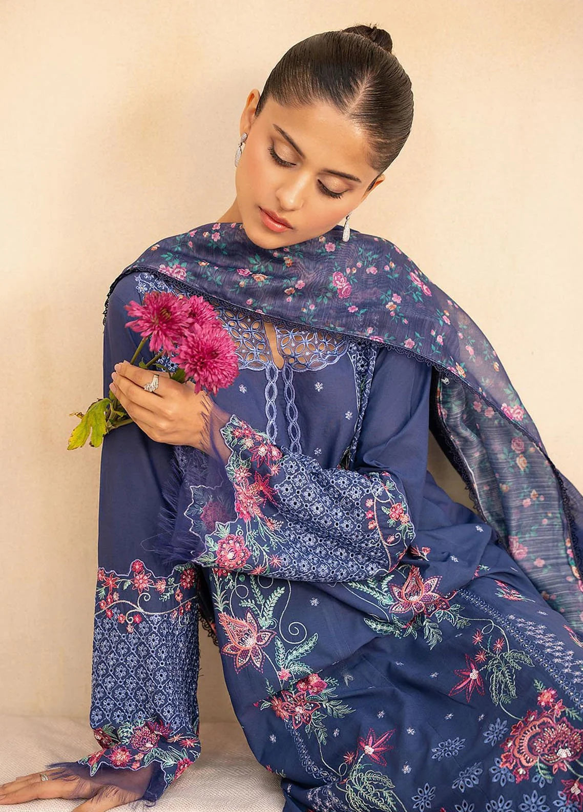 Rajbari - Jahaan - Embroidered Lawn - TALIA 2B