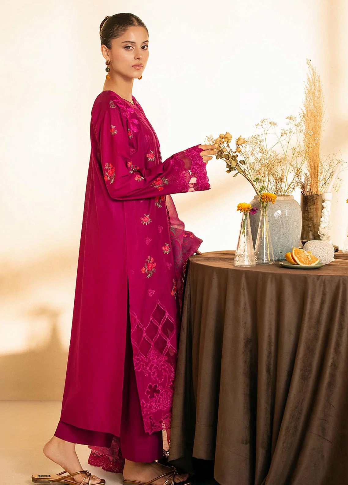 Rajbari - Jahaan - Embroidered Lawn - MAYA 4B