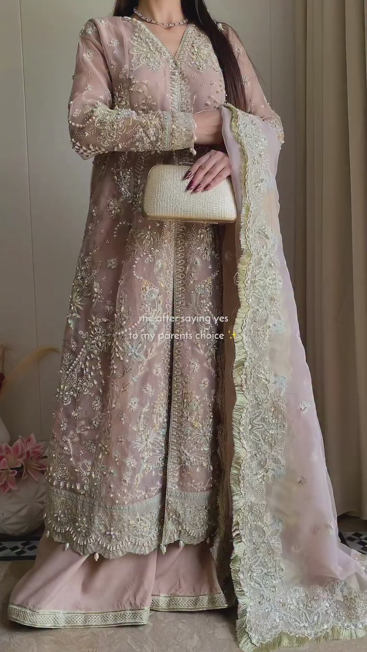 Zarposh - Seraphine Embellished Organza - Aura