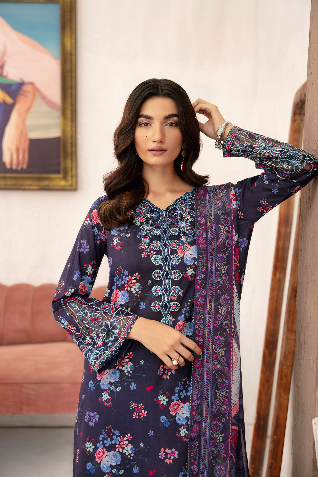 Ramsha - Rangrez - Luxuxry Lawn - N-701