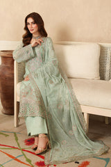 Ramsha - Sonehri - Embroidered Chiffon - BB 205
