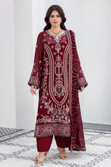 Ramsha - Sonehri - Embroidered Chiffon - BB 301