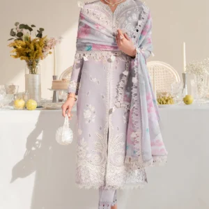 EMBROIDERED DOBBY LAWN IL25-D06