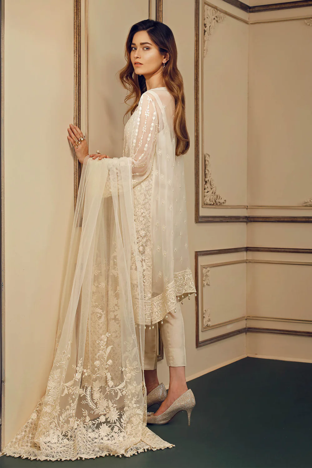 EMBROIDERED CHIFFON CH03-09 - Image 2