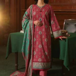 AJUUB-38 Printed Lawn 3 Pcs