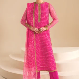 EMBROIDERED CHIFFON UF-626