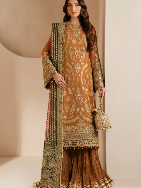 EMBROIDERED CHIFFON WF'25-08