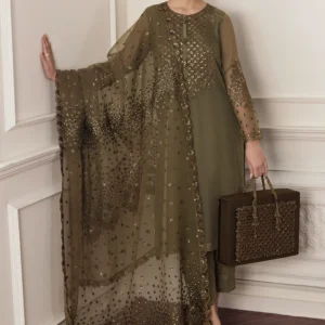 EMBROIDERED CHIFFON UF-295