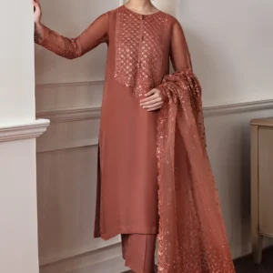 EMBROIDERED CHIFFON SF-296