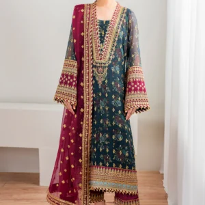 EMBROIDERED CHIFFON UF-689