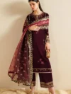 Embroidered Velvet Formal VVF D-4
