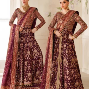 EMBROIDERED CHIFFON CH14-05