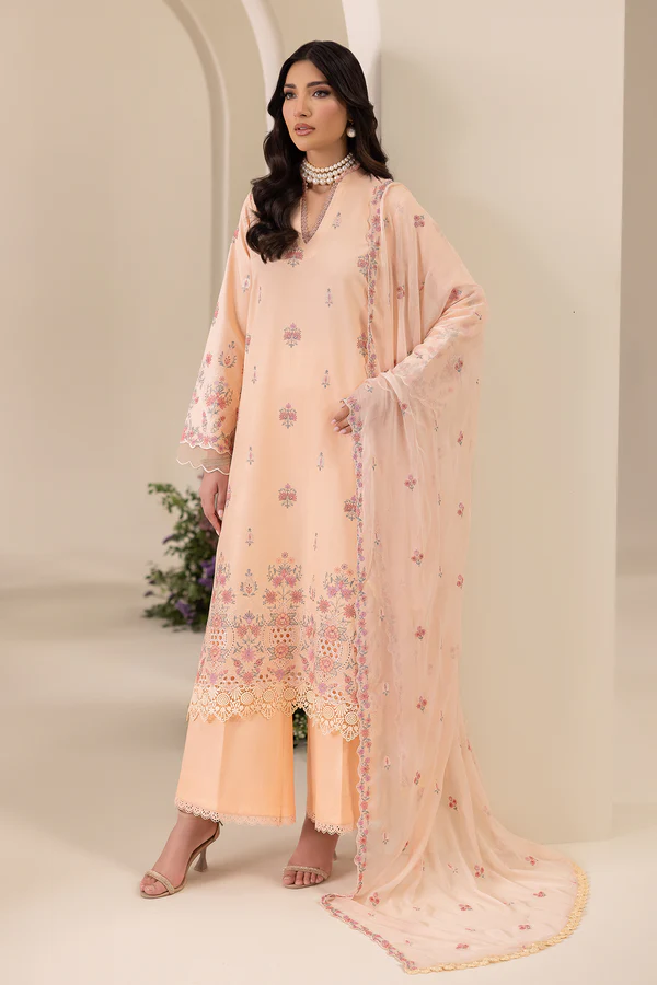 Embroidered Chiffon Dopatta 04 - Image 6