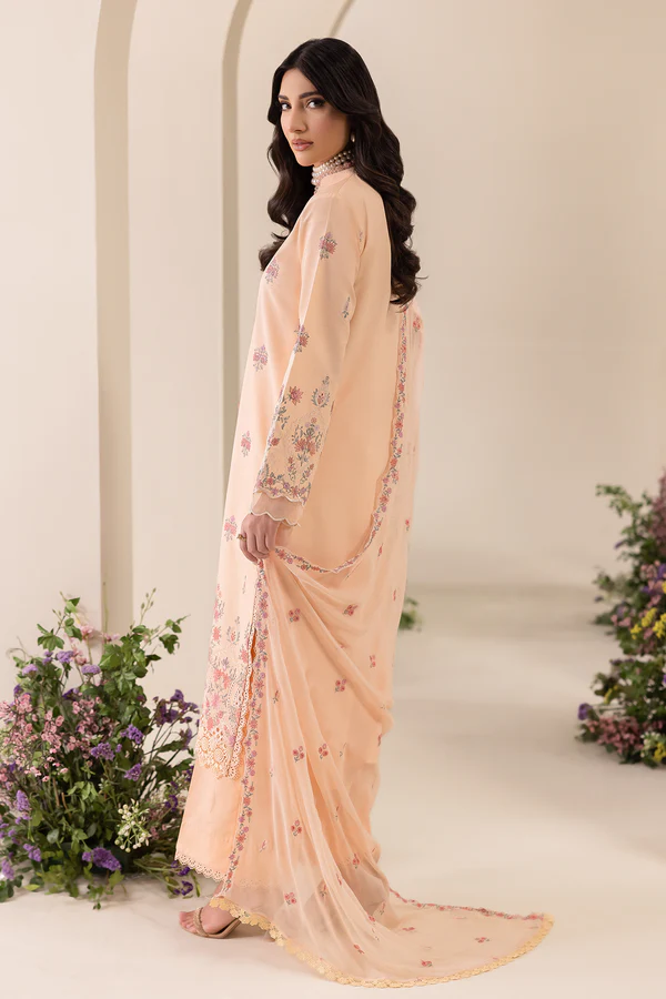 Embroidered Chiffon Dopatta 04 - Image 7