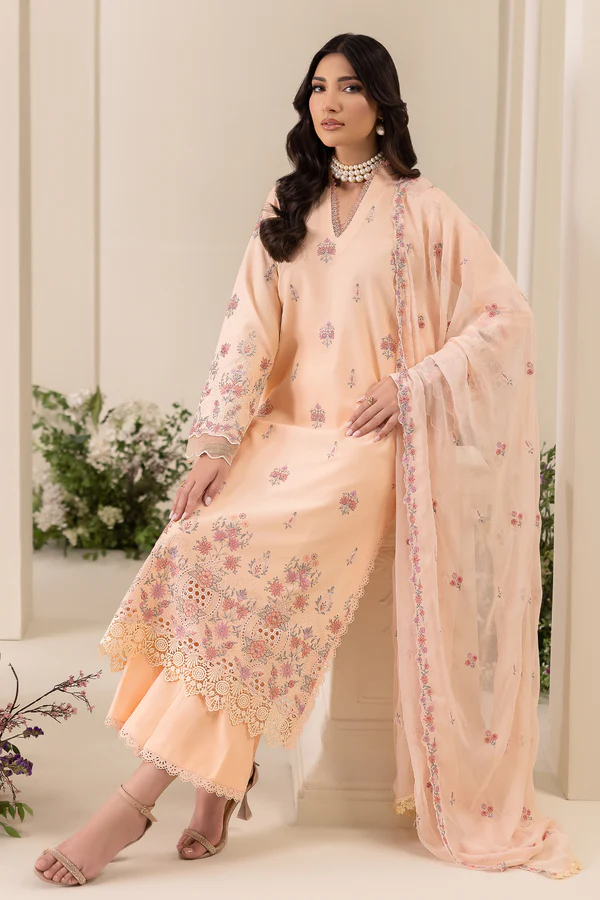 Embroidered Chiffon Dopatta 04 - Image 4