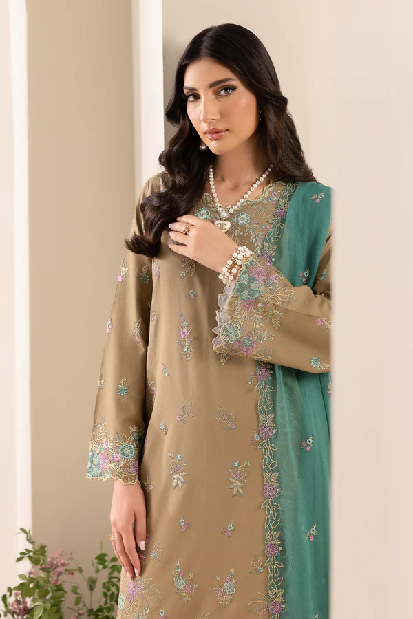 Embroidered Chiffon Dopatta 03 - Image 7