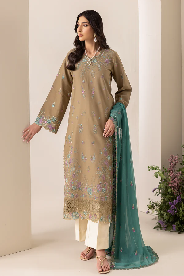 Embroidered Chiffon Dopatta 03 - Image 6