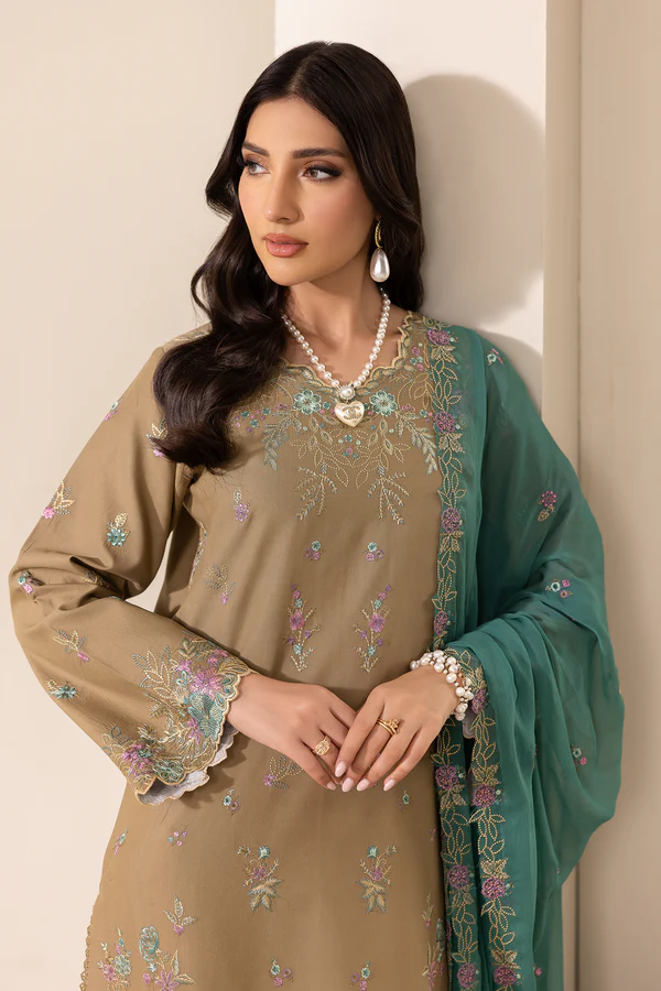 Embroidered Chiffon Dopatta 03 - Image 3