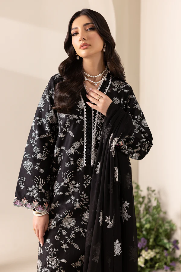 Embroidered Chiffon Dopatta 10 - Image 4