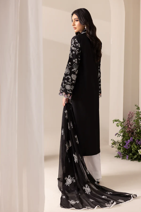 Embroidered Chiffon Dopatta 10 - Image 3