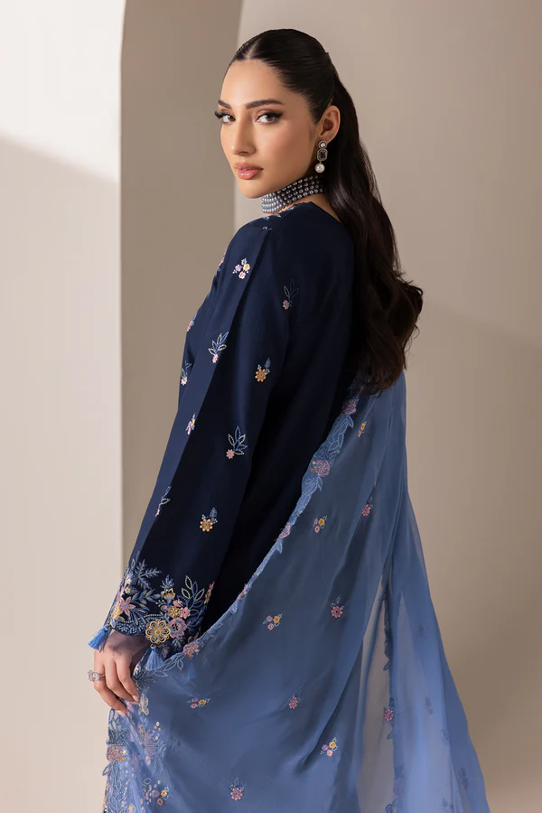 Embroidered Chiffon Dopatta 07 - Image 4