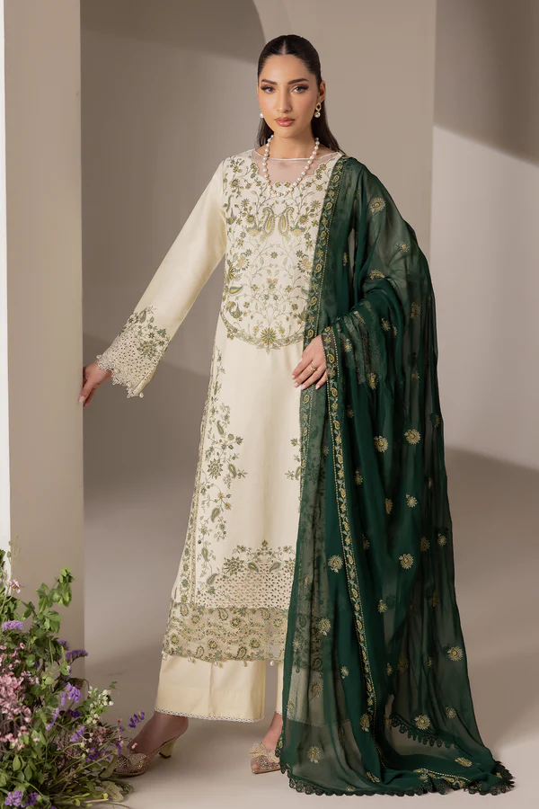 Embroidered Chiffon Dopatta 05 - Image 4