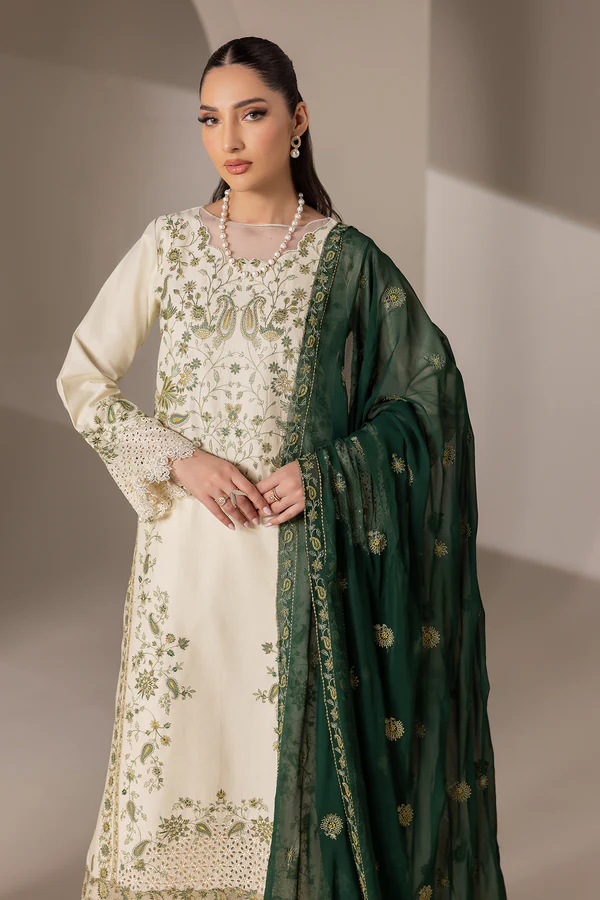 Embroidered Chiffon Dopatta 05 - Image 3