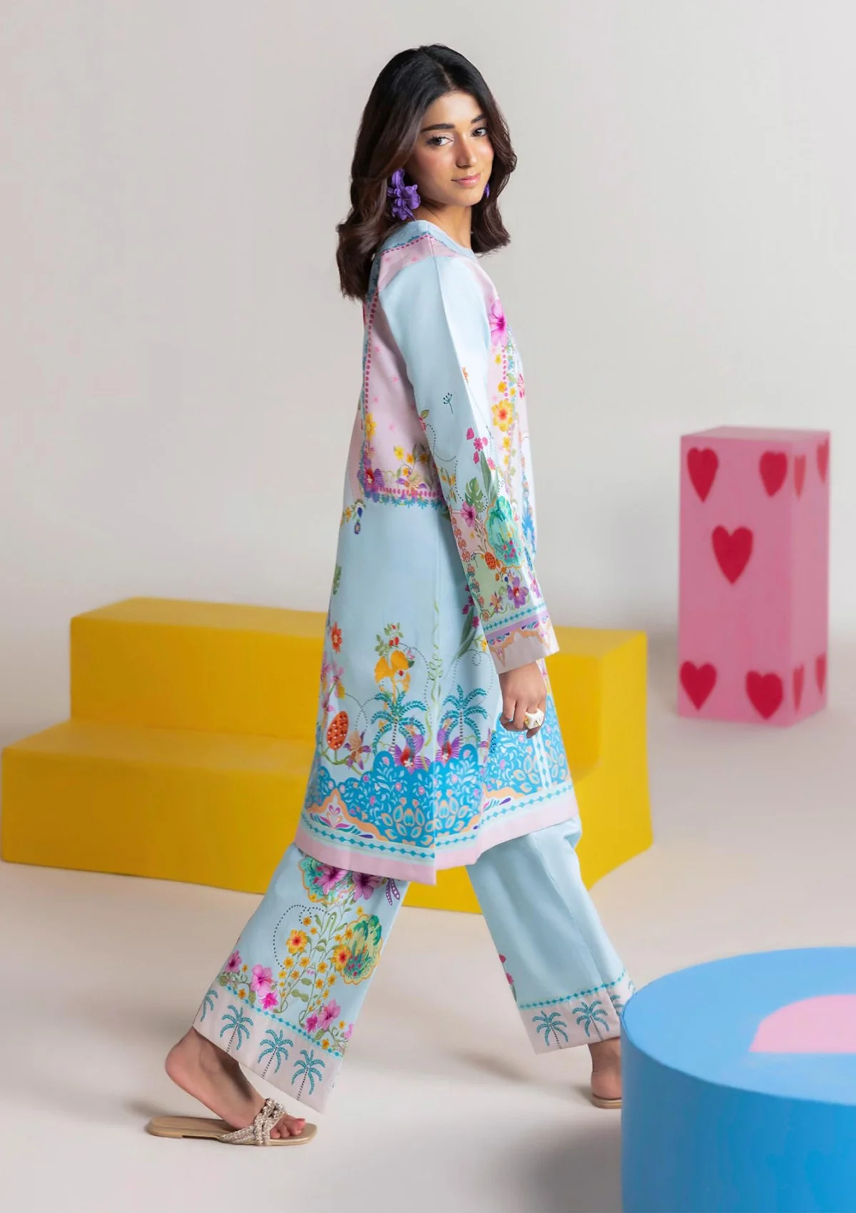 Amal Prints 2Pc - D05 - Image 4