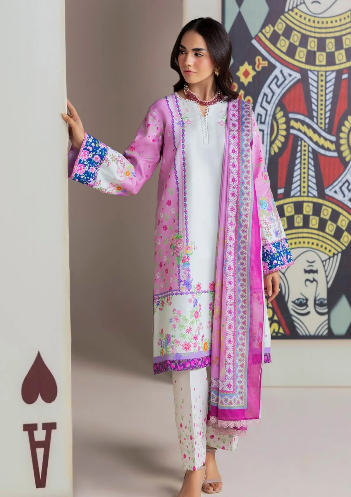 Amal Prints 3Pc - D15 - Image 3