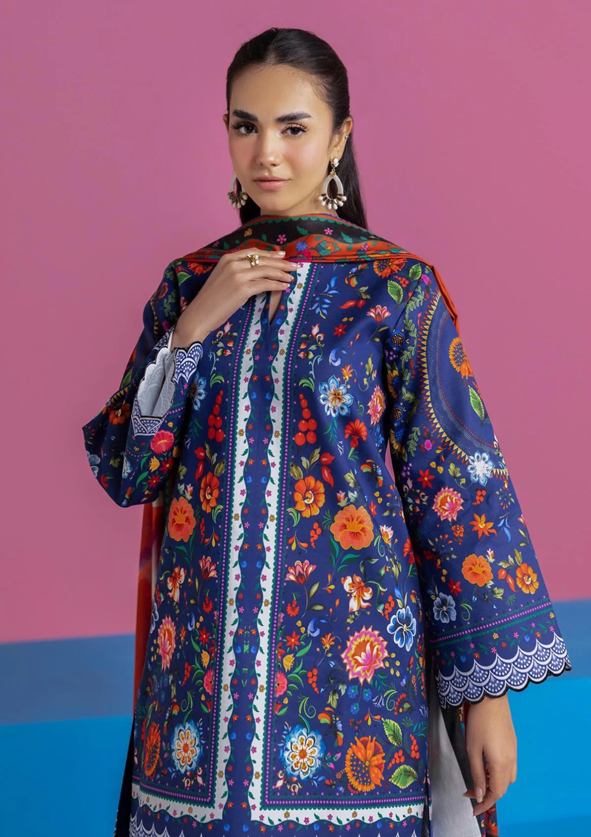 Amal Prints 3Pc - D16 - Image 2