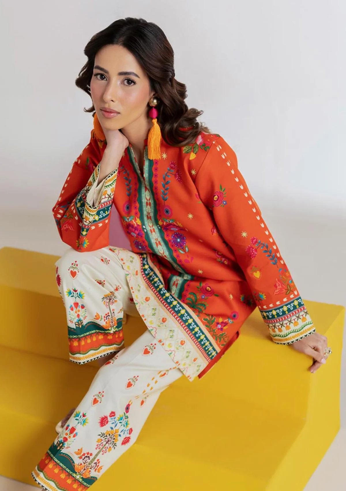Amal Prints 2Pc - D04 - Image 2