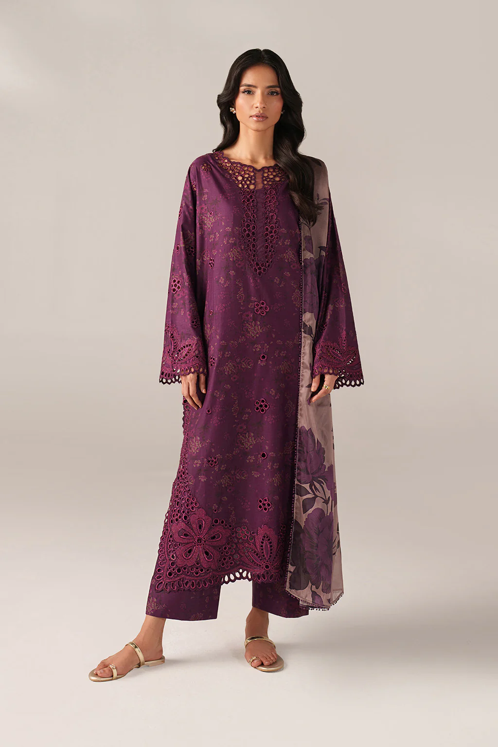 SS-08 Embroidered Lawn - Image 7