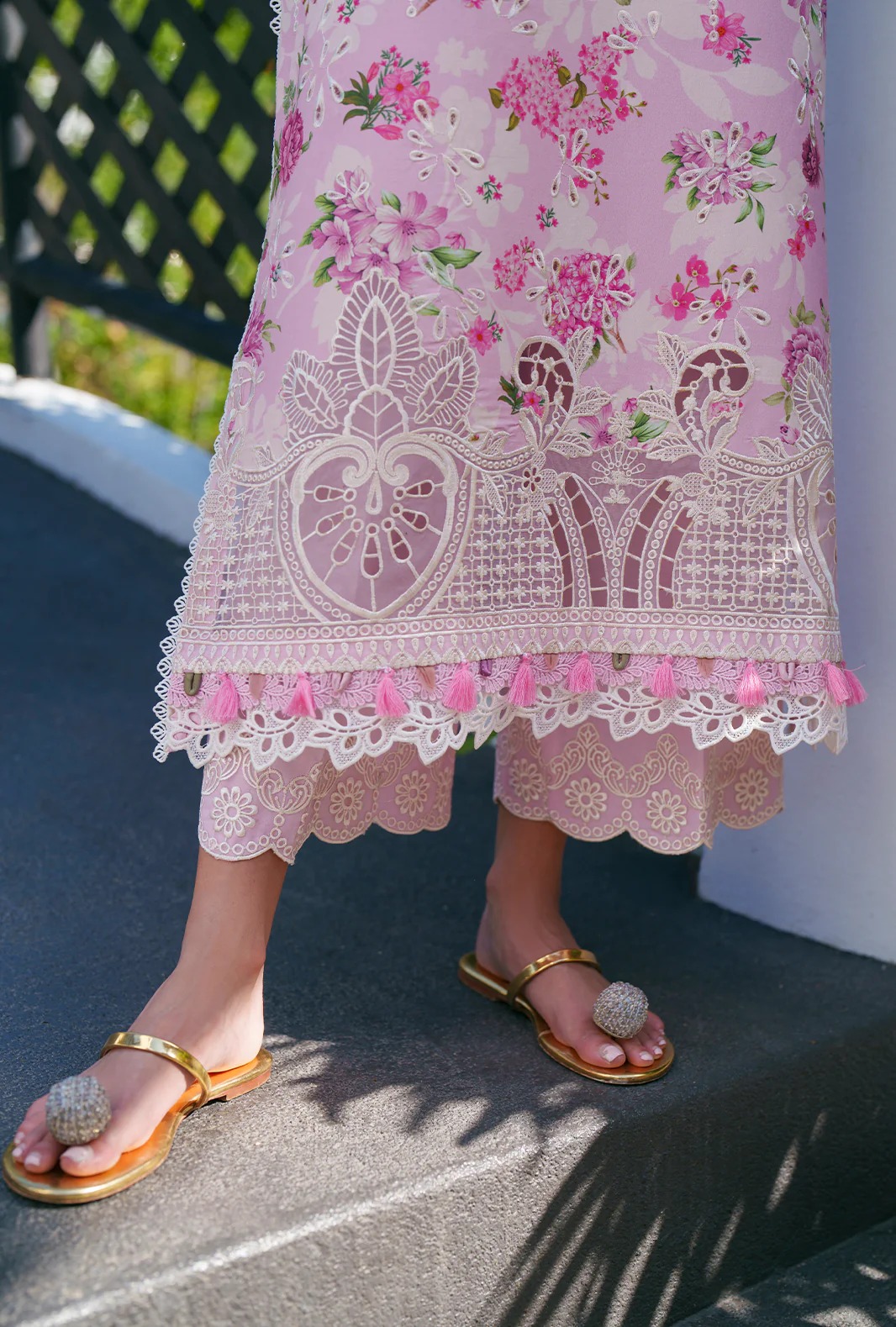 Rumi- Printed Chikankari'26 - Image 8