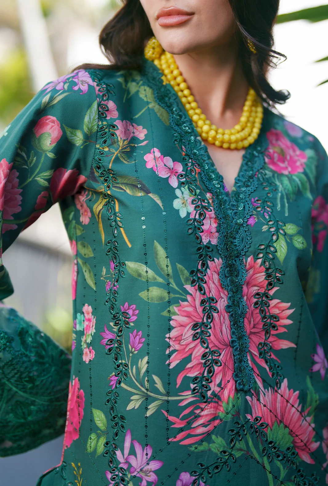 Tali- Printed Chikankari'26 - Image 3