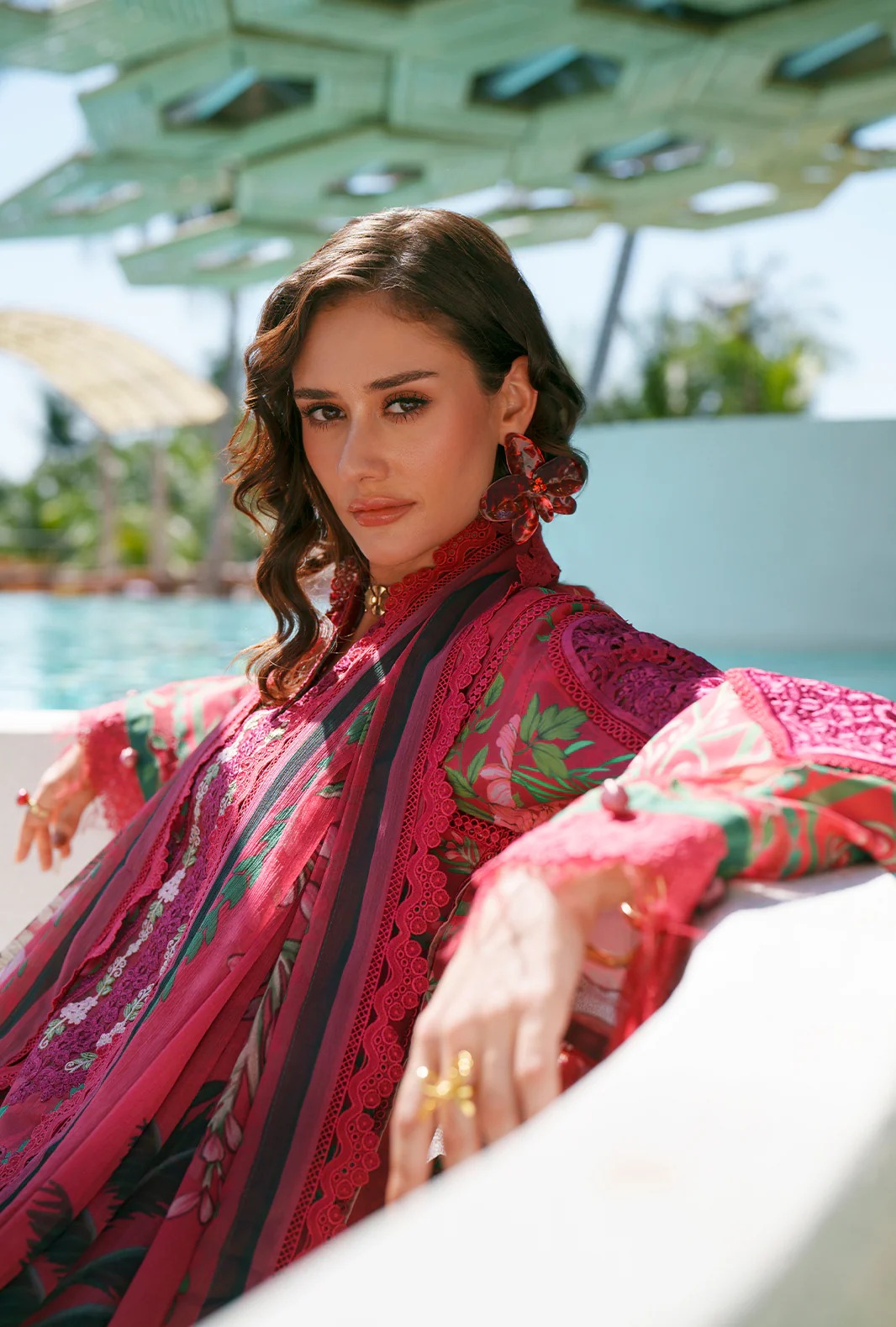 Amaira- Printed Chikankari'26 - Image 9