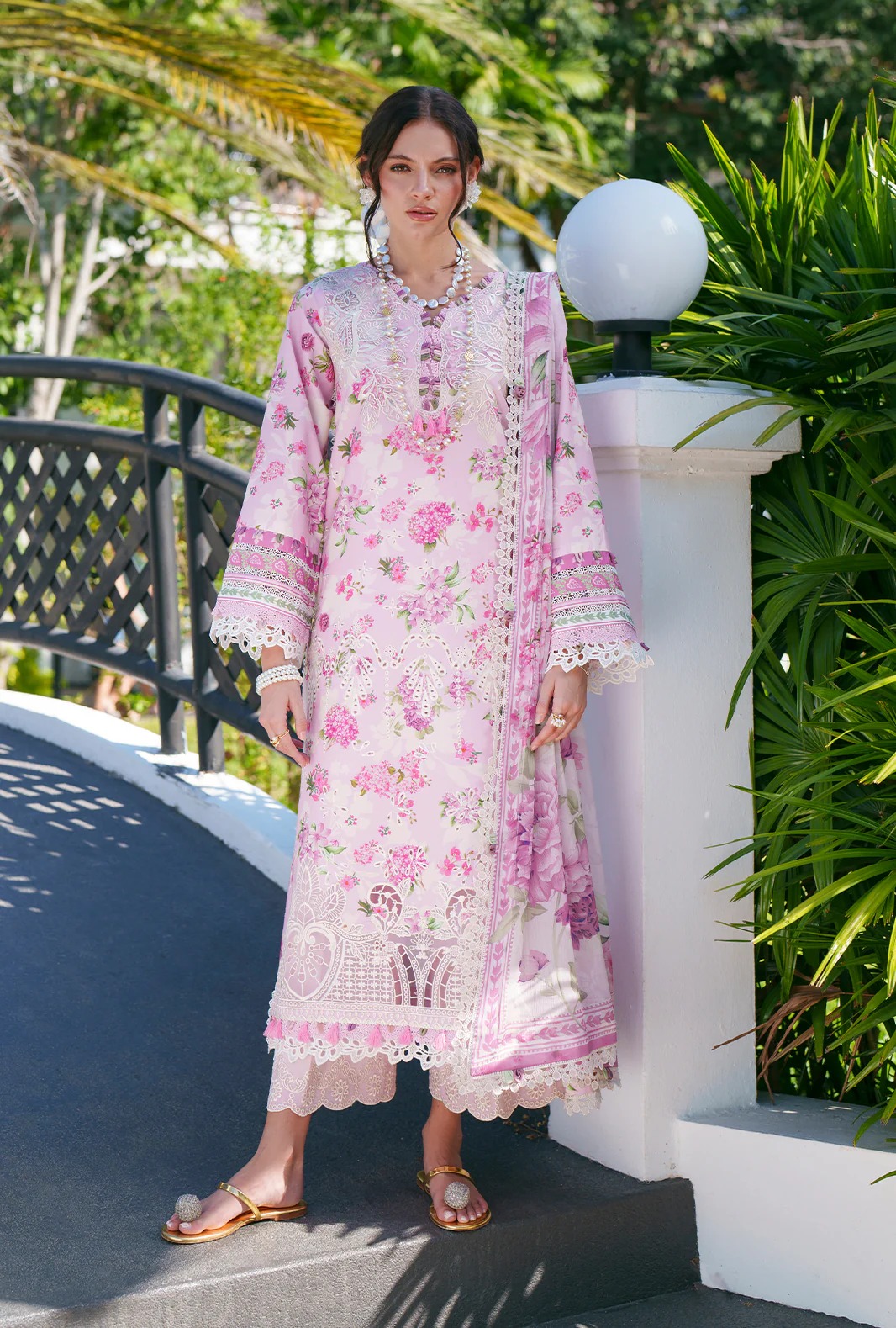 Rumi- Printed Chikankari'26