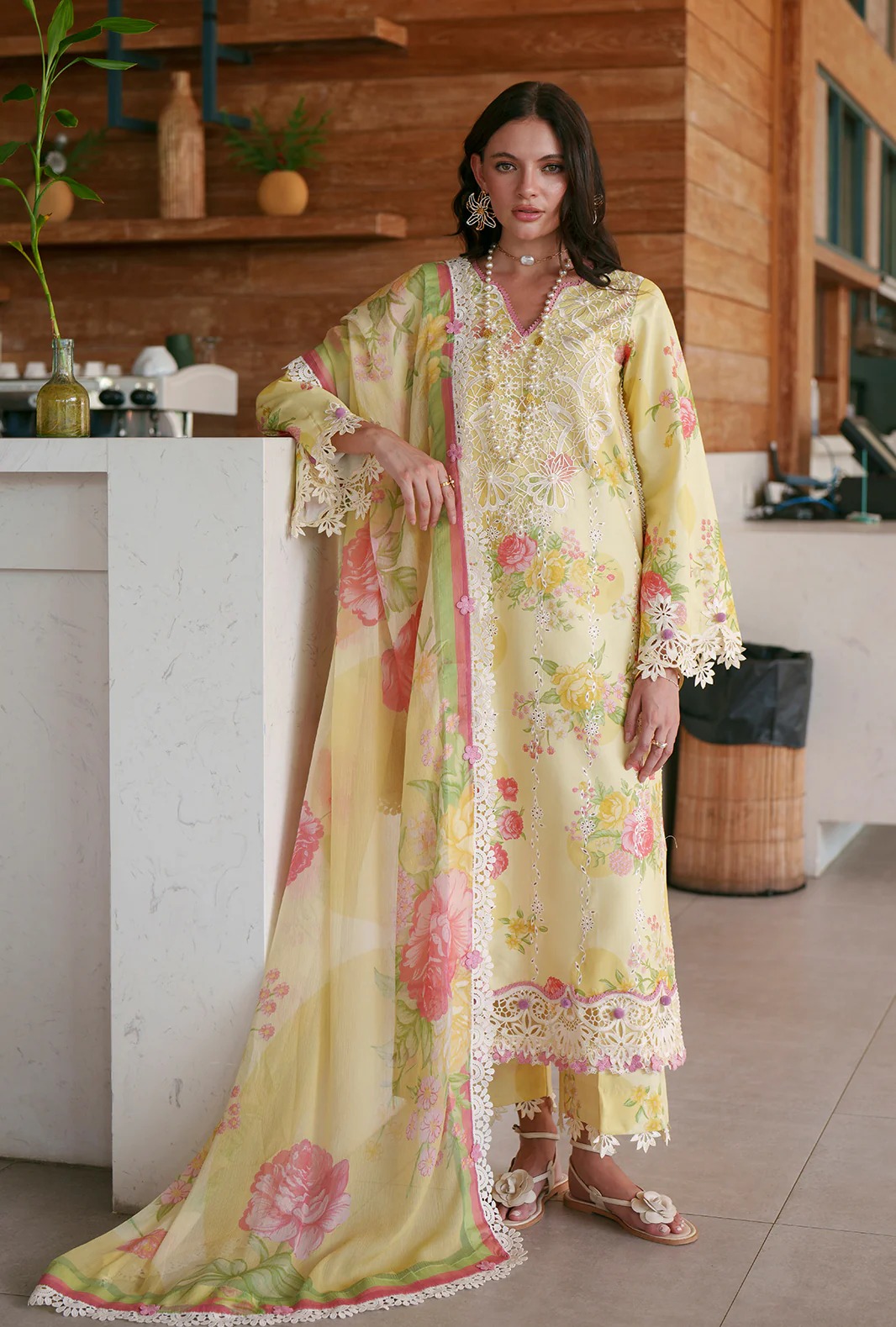 Feya- Printed Chikankari'26