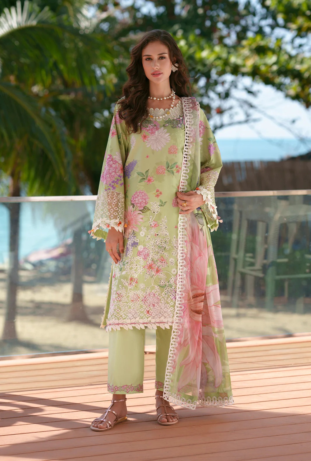 Riwa- Printed Chikankari'26