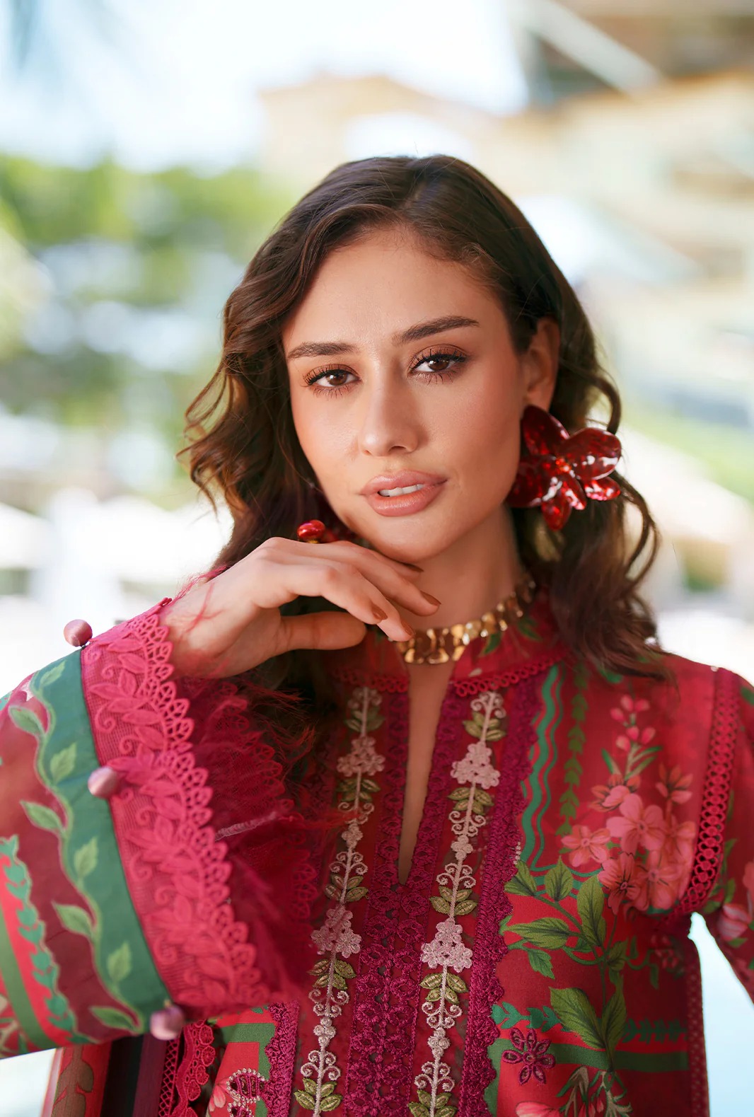 Amaira- Printed Chikankari'26 - Image 3