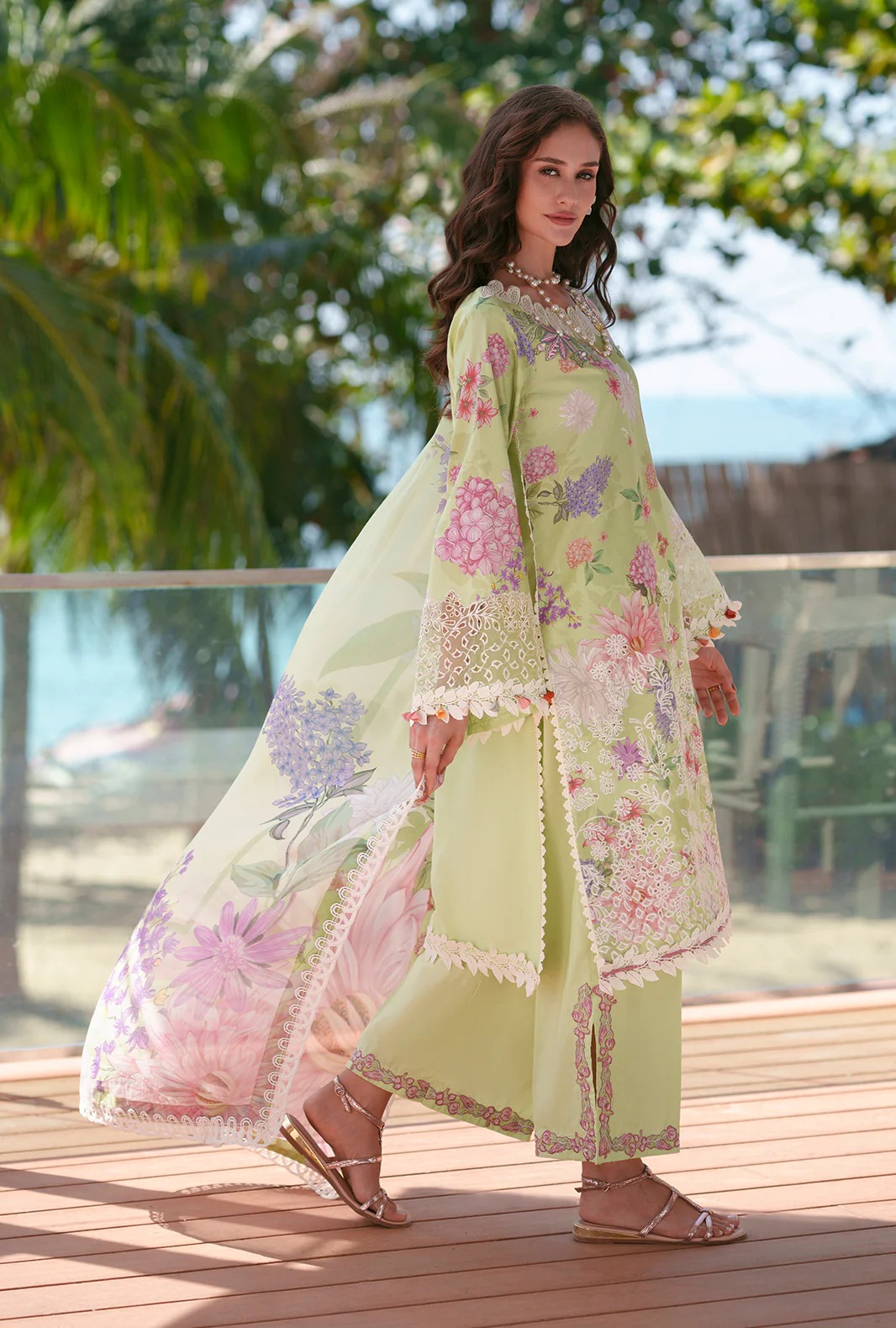 Riwa- Printed Chikankari'26 - Image 2