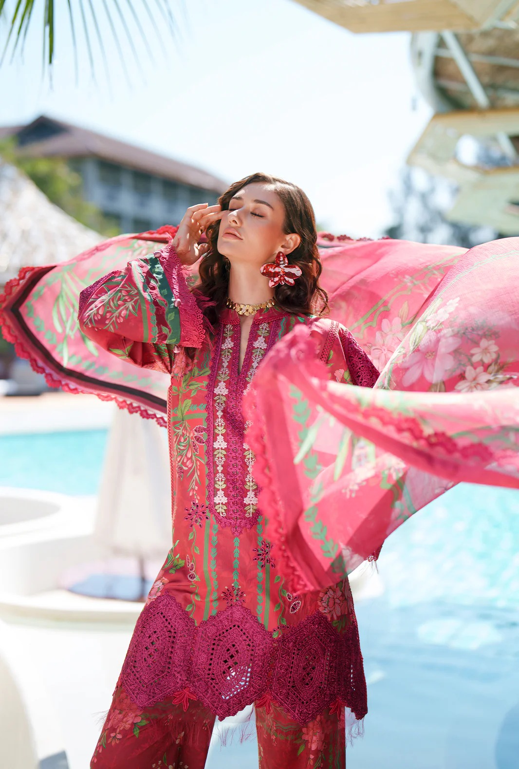 Amaira- Printed Chikankari'26 - Image 6